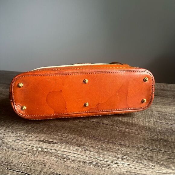 Vintage Dooney & Bourke All Weather Leather Handbag Shoulder Hobo Bag Purse - Picture 8 of 14